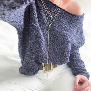A&F Off Shoulder Sweater